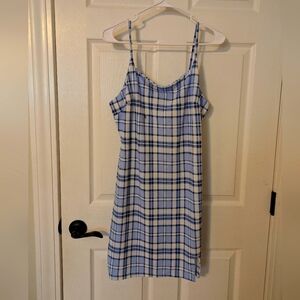 NEW Plaid Mini Dress